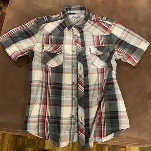 Chals short sleeve button up. Good condition.